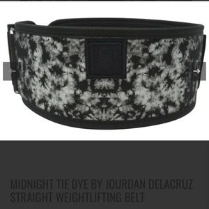 2POOD MIDNIGHT TIE DYE BY JOURDAN DELACRUZ STRAIGHT WEIGHTLIFTING BELT